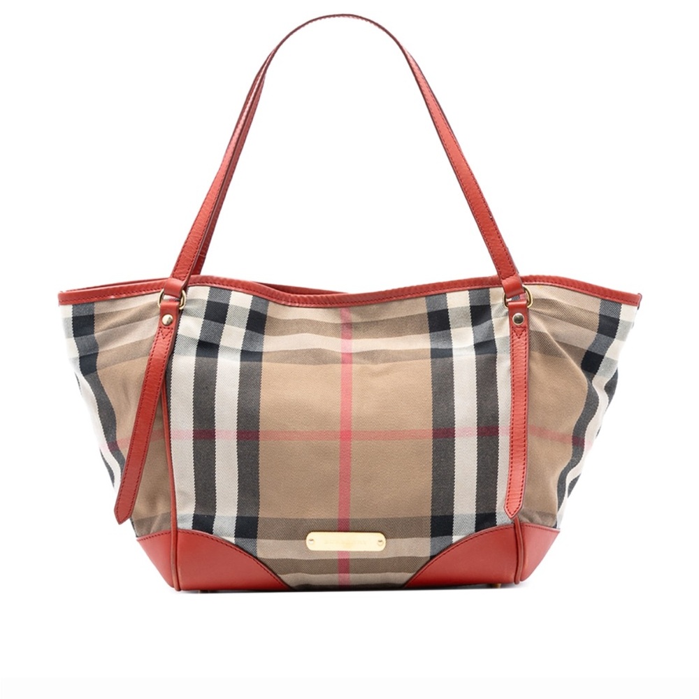 Burberry House Check Canvas Canterbury Tote Bag